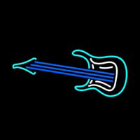 Guitar 1 Logo Neonskylt