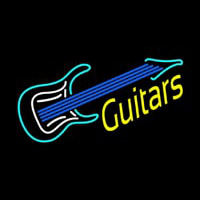 Guitar 2 Logo Neonskylt