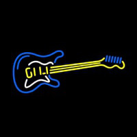 Guitar Logo 1 Neonskylt