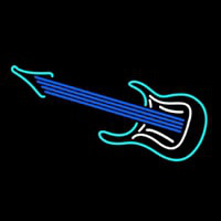 Guitar Logo Neonskylt