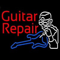 Guitar Repair  Neonskylt
