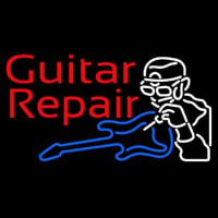Guitar Repair 1 Neonskylt