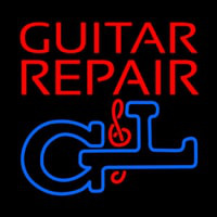 Guitar Repair Neonskylt