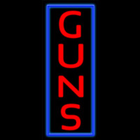 Guns Neonskylt