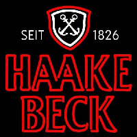 Haake Becks Beer Neonskylt