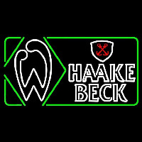 Haake Becks Beer Sign Neonskylt