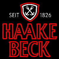 Haake Becks Beer Sign Neonskylt
