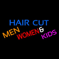 Haircut Men Women And Kids Neonskylt