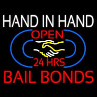 Hand In Hand Neonskylt