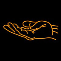 Hand Neonskylt