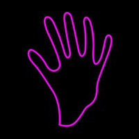 Hand Neonskylt