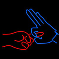 Hand Neonskylt