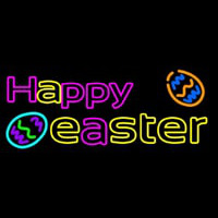 Happy Easter 2 Neonskylt