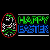 Happy Easter 3 Neonskylt