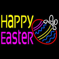 Happy Easter 4 Neonskylt