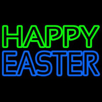 Happy Easter With Egg 2 Neonskylt