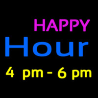 Happy Hour Neonskylt