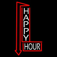 Happy Hour With Arrow Neonskylt