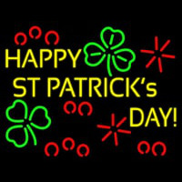 Happy St Patricks Day Neonskylt