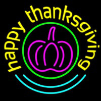 Happy Thanksgiving 2 Neonskylt