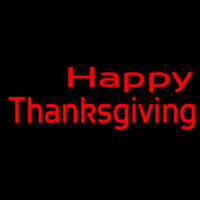 Happy Thanksgiving 2 Neonskylt