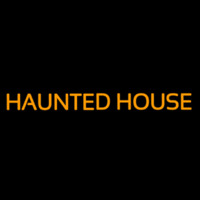 Haunted House Neonskylt