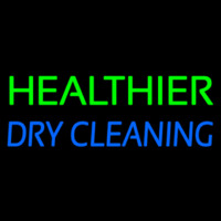 Healthier Dry Cleaning Neonskylt