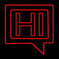 Hi Neonskylt