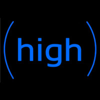 High Neonskylt