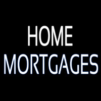 Home Mortgage Neonskylt