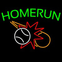 Home Run Neonskylt