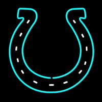 Horseshoe Logo Neonskylt