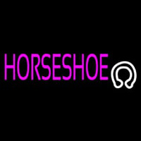 Horseshoe With Logo Neonskylt