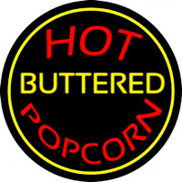 Hot Buttered Popcorn Neonskylt