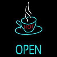 Hot Cup Tea Neonskylt