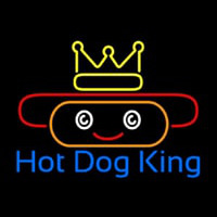 Hot Dog King Neonskylt