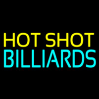 Hot Shot Billiards 3 Neonskylt