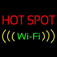 Hot Spot Wifi Neonskylt