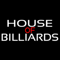 House Of Billiards 2 Neonskylt