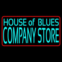 House Of Blues Company Store Neonskylt