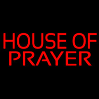 House Of Prayer Neonskylt