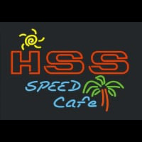 Hss Speed Cafe Neonskylt