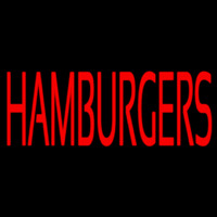 Humburgers 1 Neonskylt