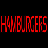 Humburgers Neonskylt