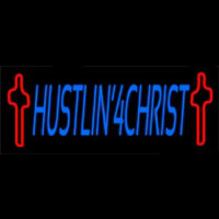 Hustlin 4 Christ Neonskylt