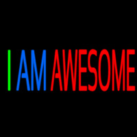 I Am Awesome Neonskylt