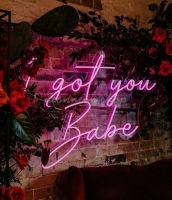 I Got You Babe Neonskylt