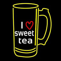 I Love Sweet Tea Neonskylt