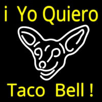 I Yo Quiero Taco Bell Neonskylt