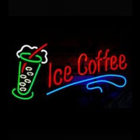 Ice Coffee Neonskylt